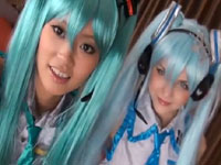 Japanische Cosplay Lesben